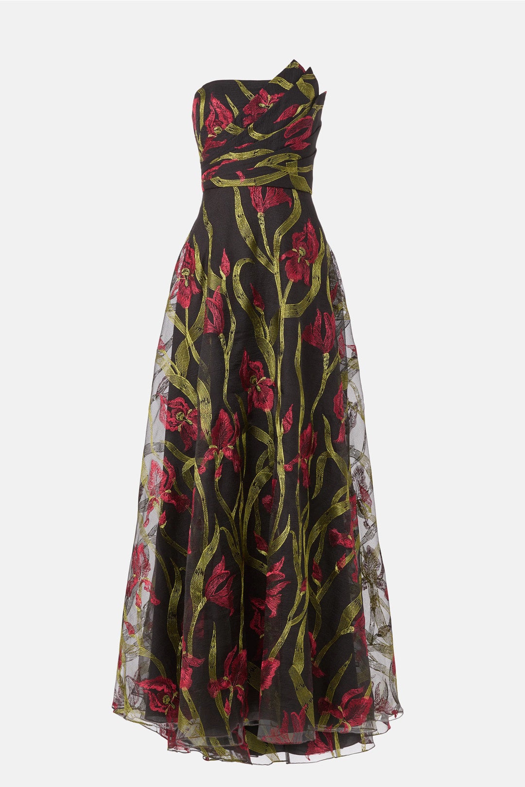 Pippa Strapless A-Line Gown by Theia 4