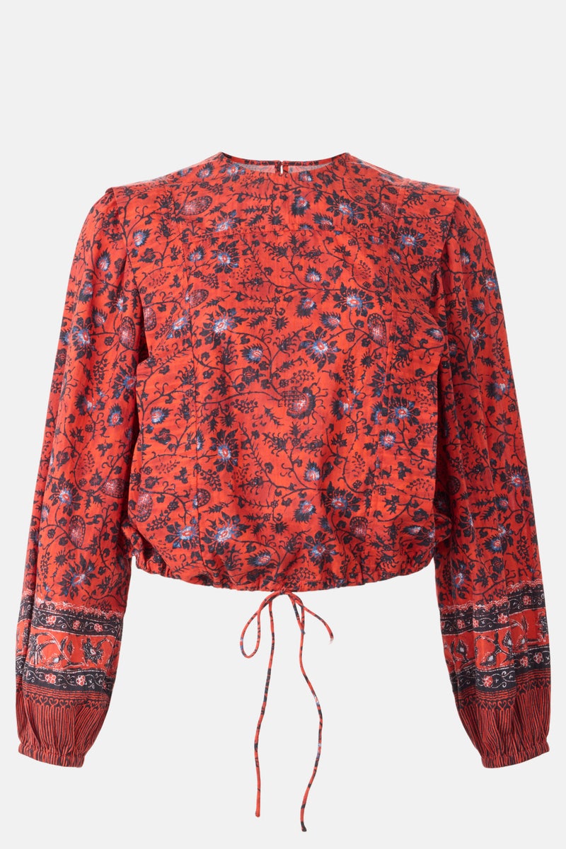 Prisha Floral Blouse by Ulla Johnson - Photo 4