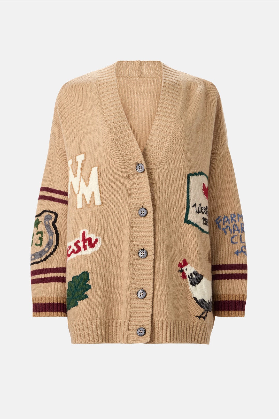 Belgio Embroidered Oversized Cardigan by Weekend Max Mara 4