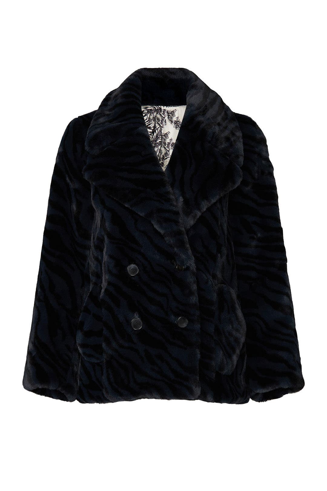 Miller Faux Fur Jacket by Zadig & Voltaire 4