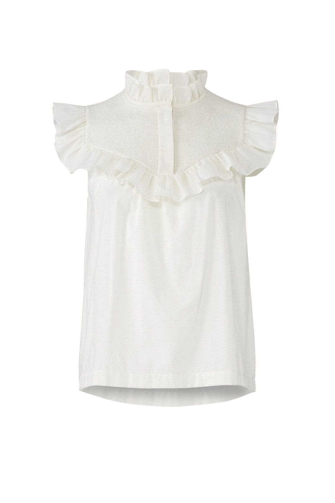 White Hera Blouse by Rachel Zoe 4