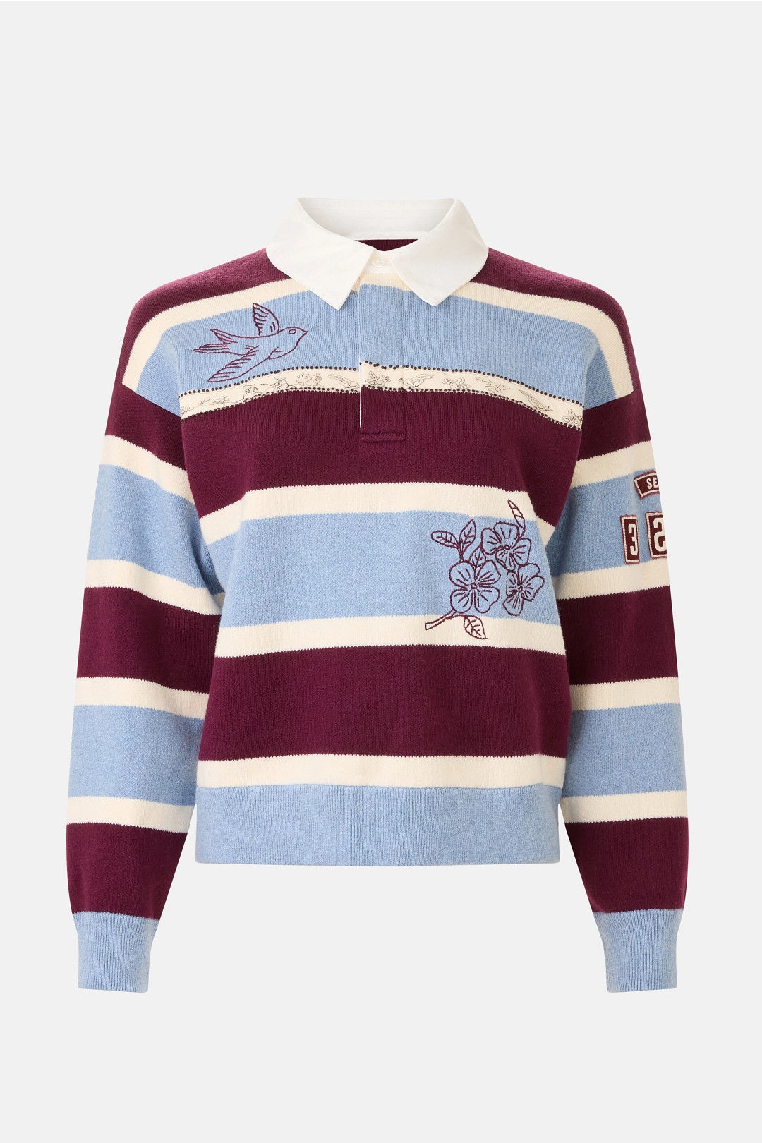 Hester Solid Rugby Sweater by Sea New York 4