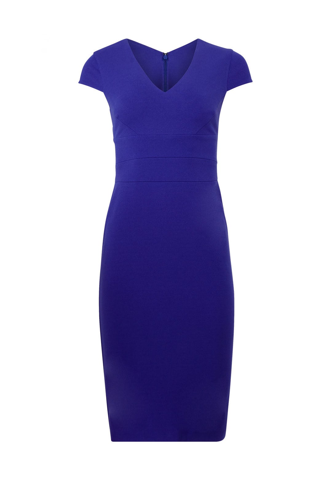 Cobalt Rose Sheath by Donna Morgan