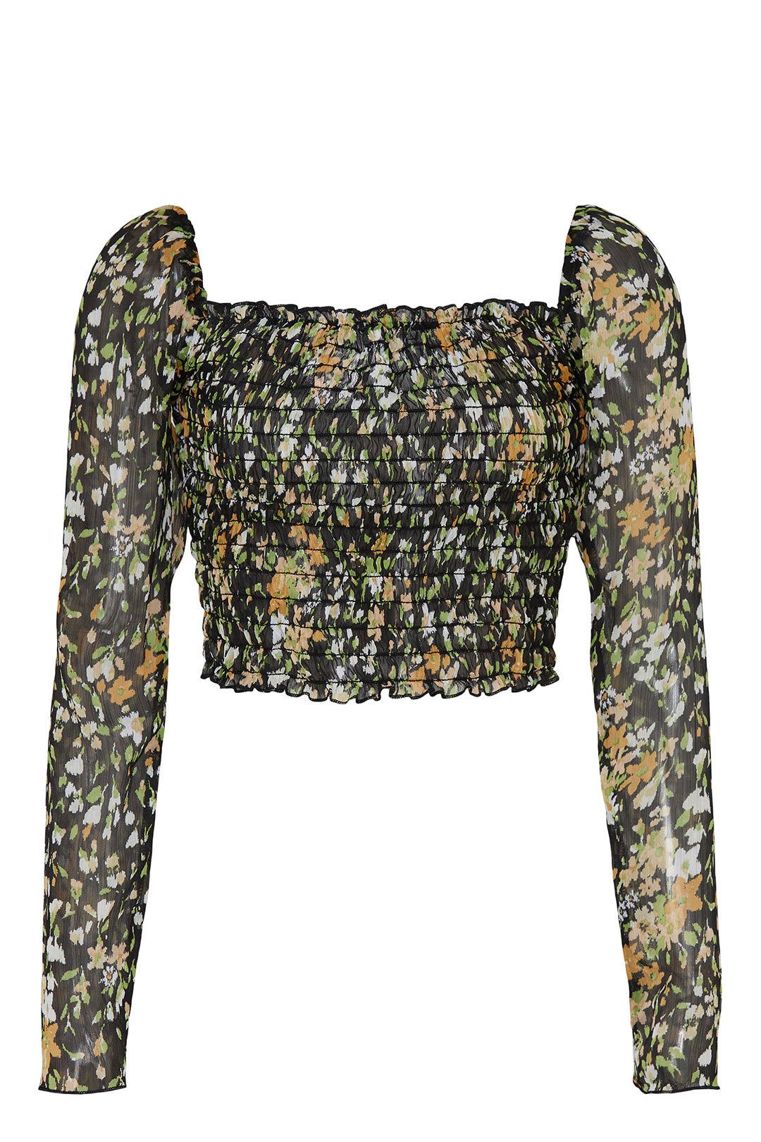 Floral Ruched Body Top by Louna 4