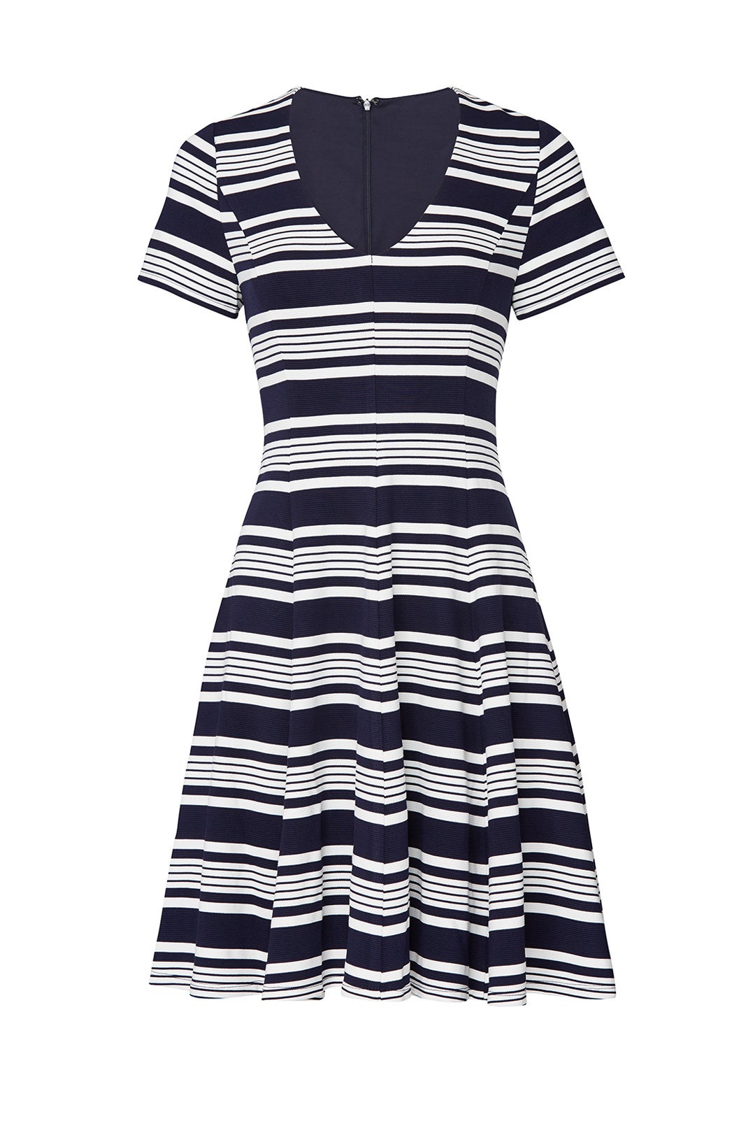 Navy Nautical Stripe Dress by Slate & Willow 3