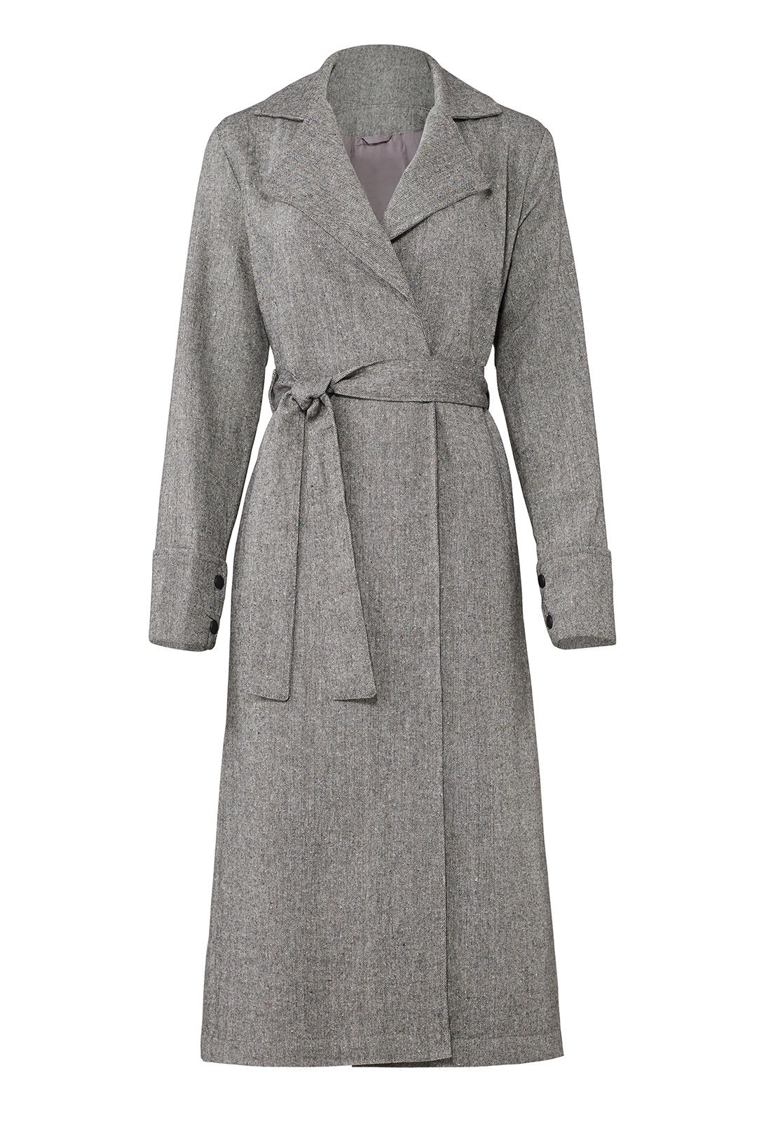 Grey Harmonic Coat by The Fifth Label