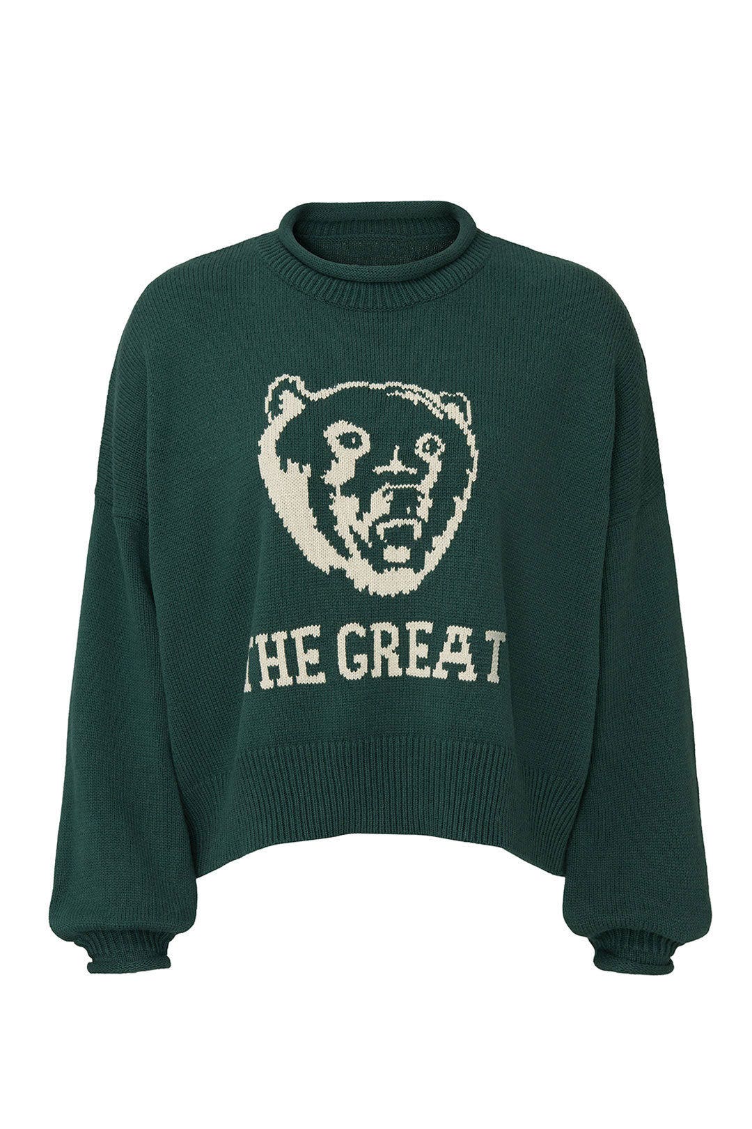 The Bear Roll Pullover by The Great. 4