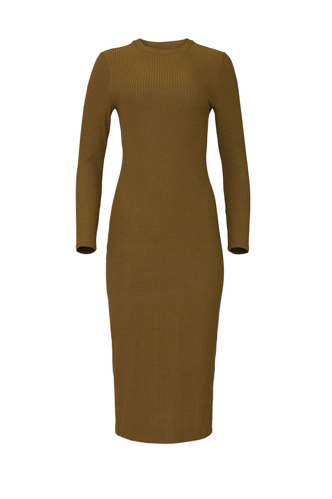 Olive Green Lexi Dress by Universal Standard 4