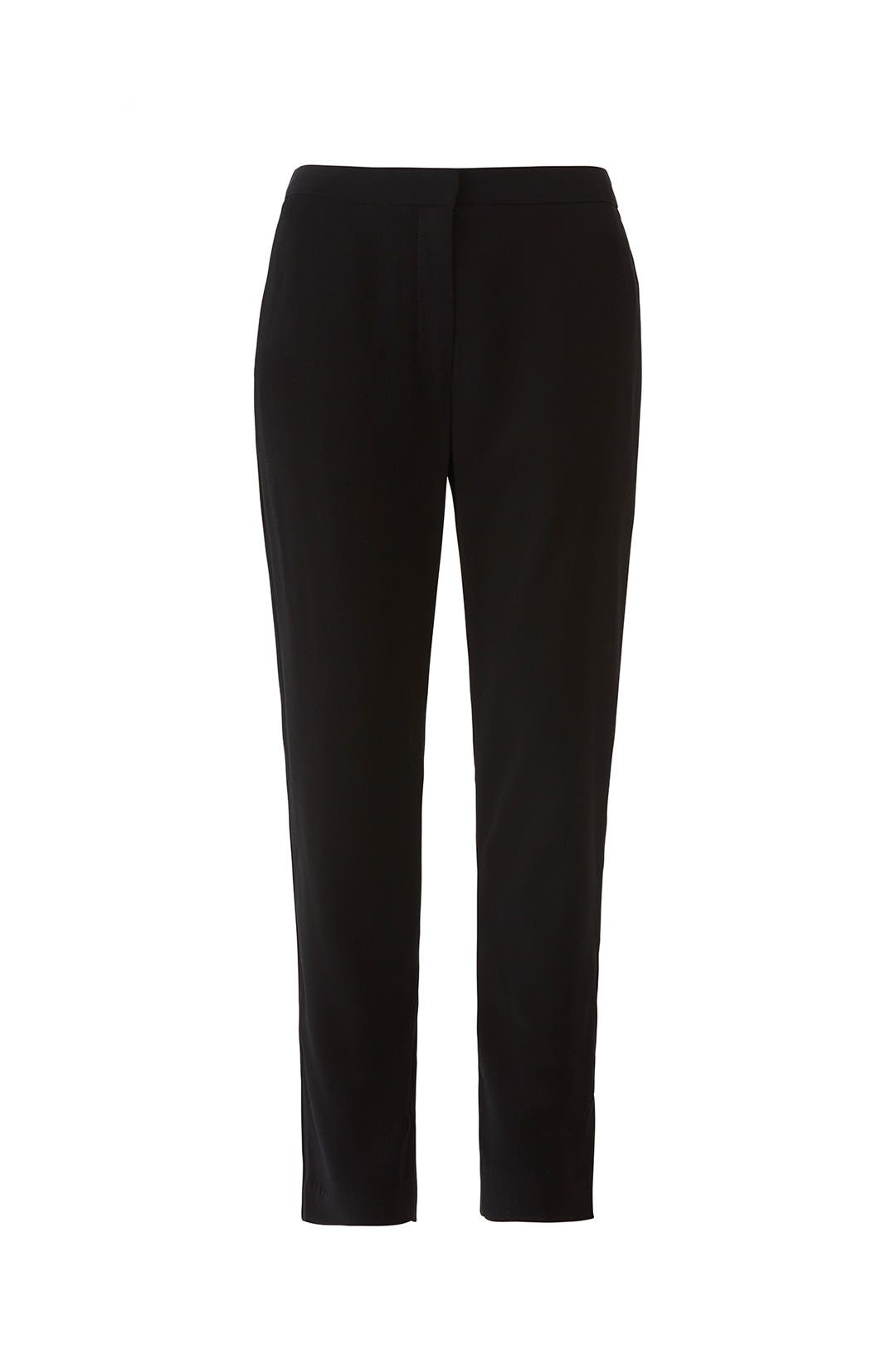 Black Cigarette Trousers by Co for $80 | Rent the Runway