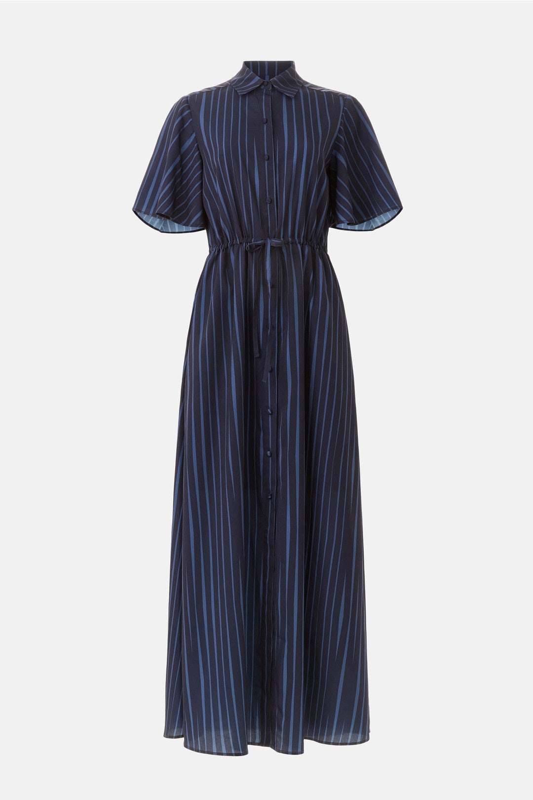 Striped Button Down Maxi Dress by Hutch