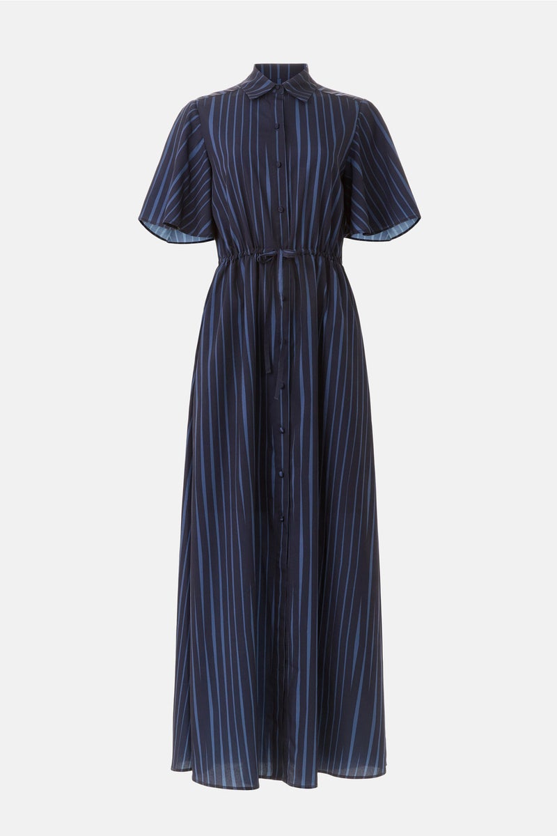 knee length dresses for ladies Black Joan Maxi Dress