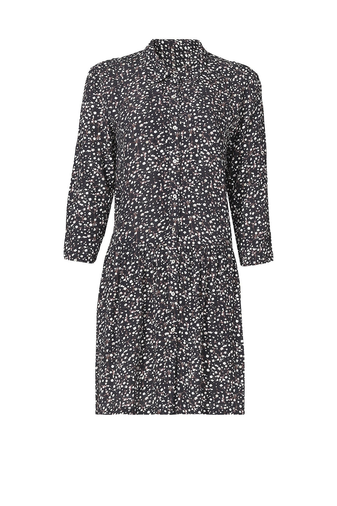Little Dots Shirt Dress by Nicole Miller