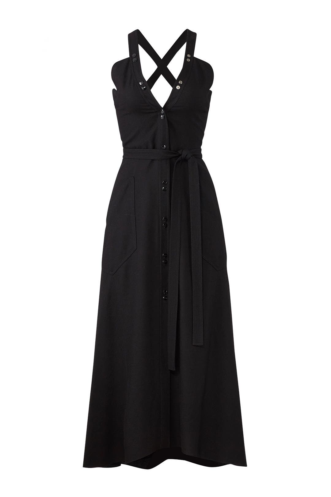 Deep Back Midi Dress by Nina Ricci | Rent the Runway
