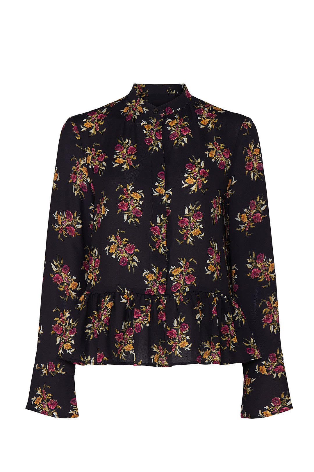 Floral Button Front Top by Thakoon x RTR