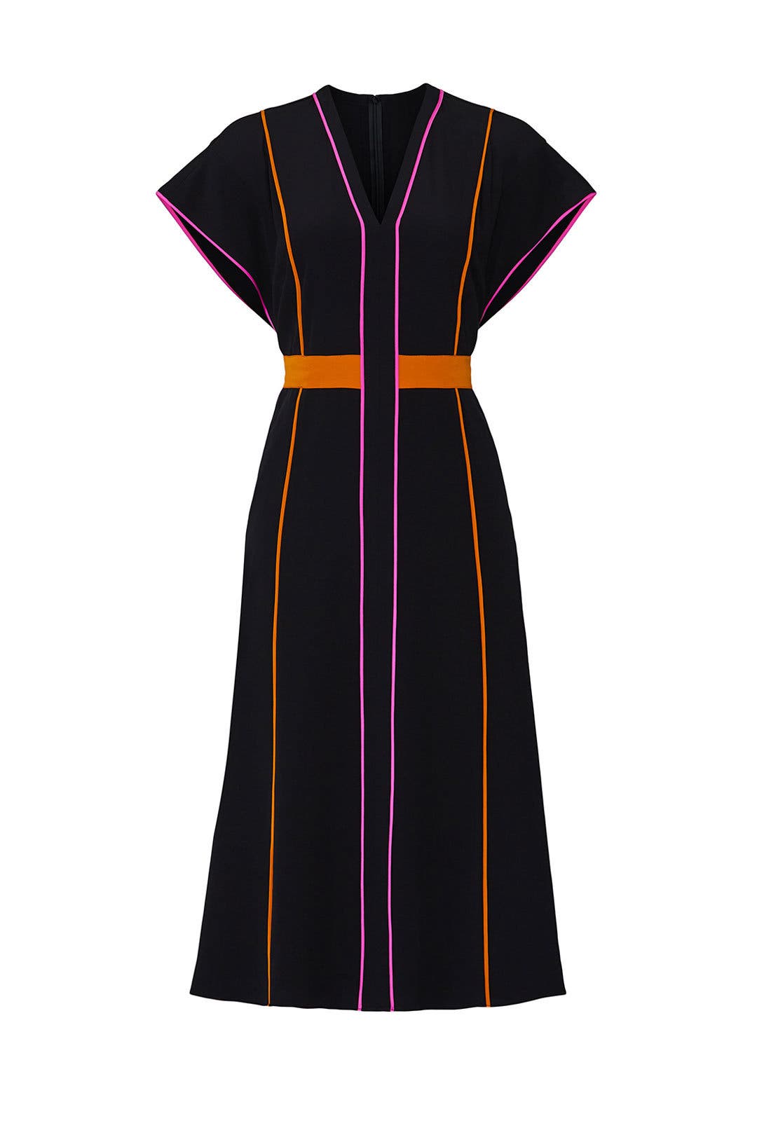 Neon Piping Davina Dress by Diane von Furstenberg | Rent the Runway