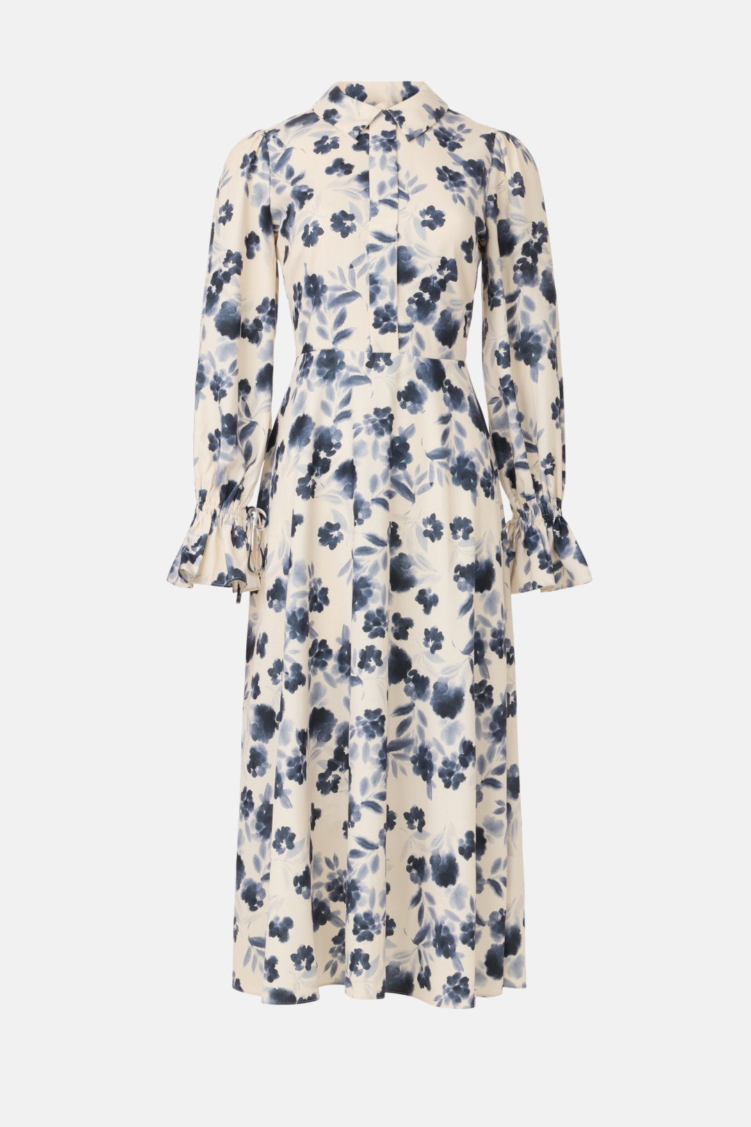 Floral Water Color Midi Dress by Alexia Admor 4