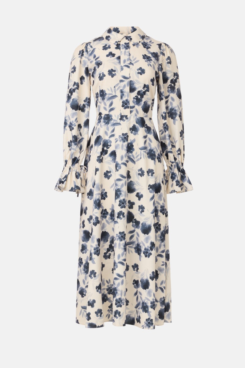 Floral Water Color Midi Dress by Alexia Admor - Photo 4