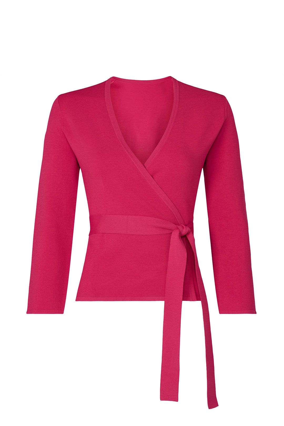 Landon Wrap Sweater by Diane von Furstenberg 4