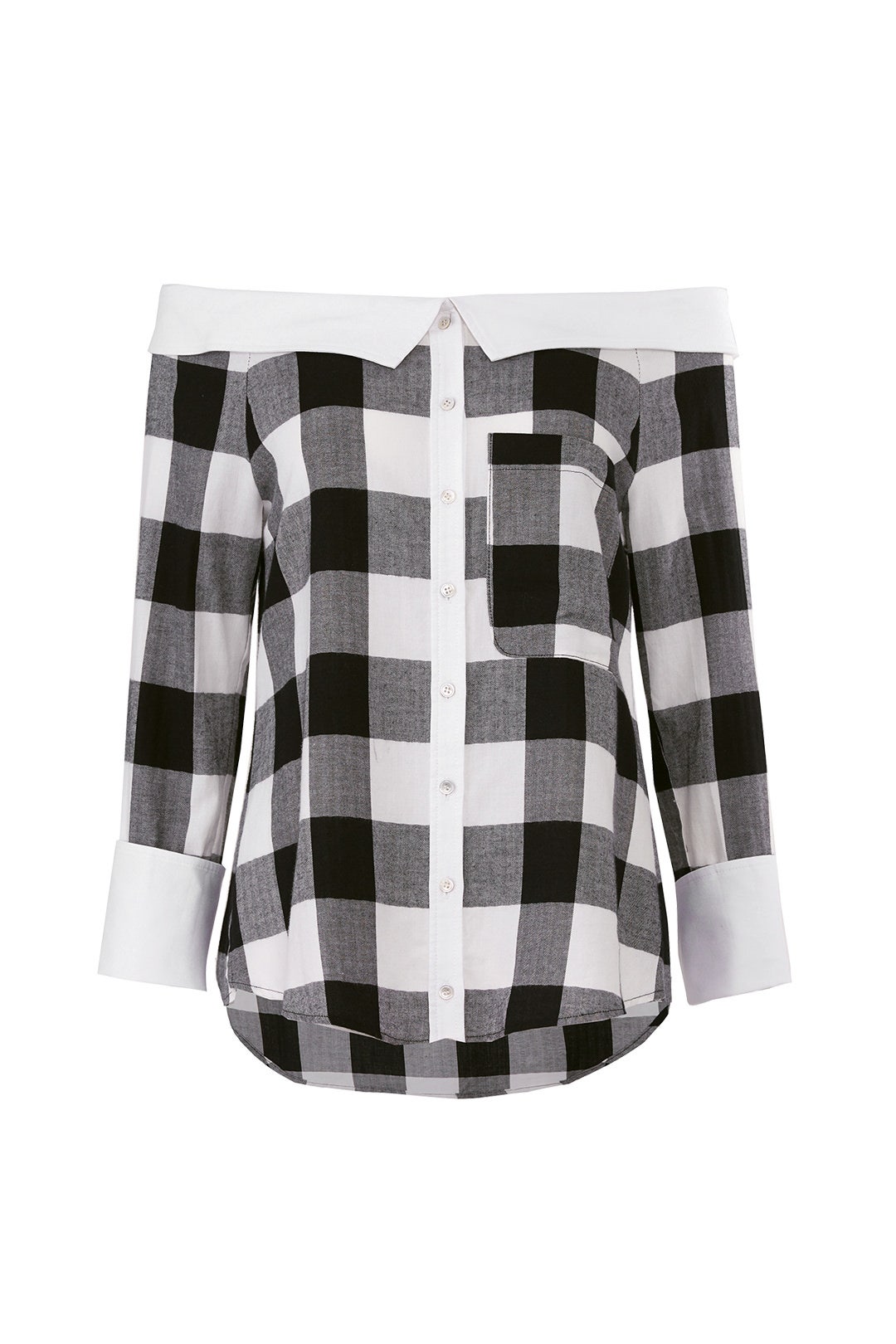 Amy Plaid Blouse by Marissa Webb