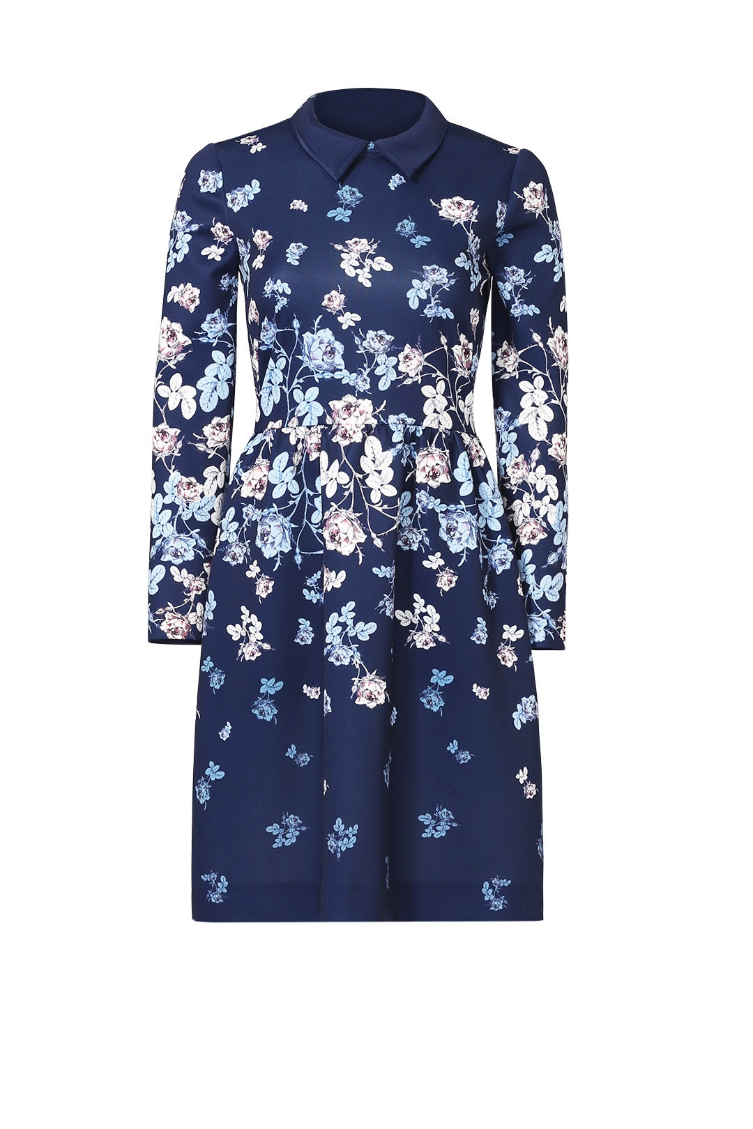 Navy Molly Dress by ERIN erin fetherston