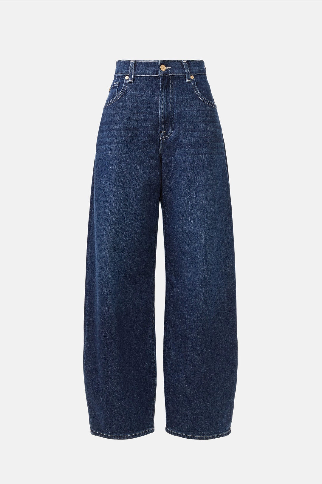 Bonnie Curvilinear Barrel Jeans by 7 For All Mankind 4