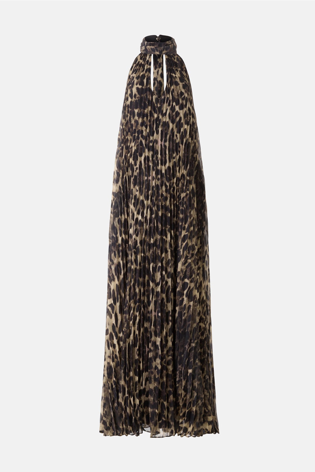 Pleated Animal Print Gown by One33 Social 4