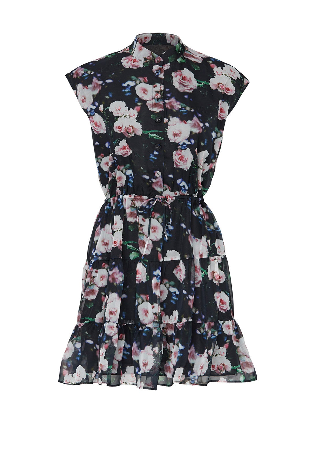 Black Floral Ollie Dress by Rebecca Minkoff 3