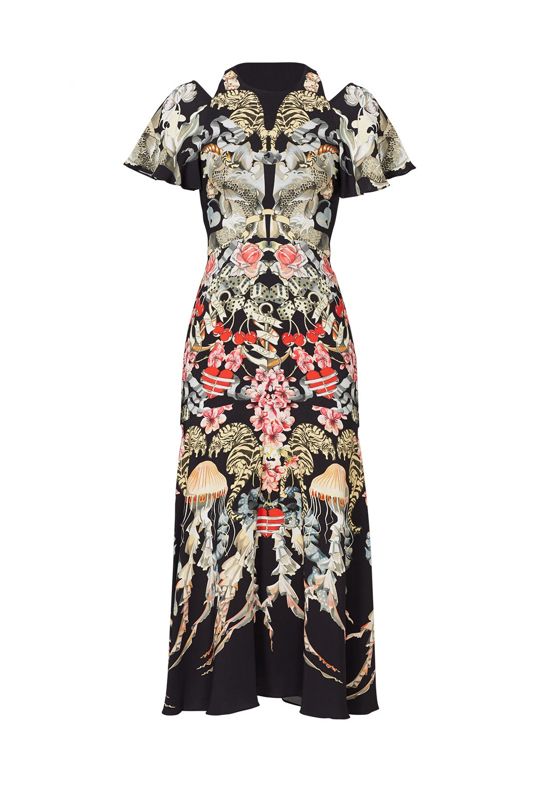 Victory Print Dress by Temperley London