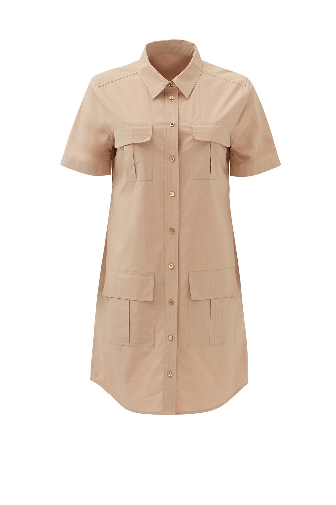 Sand Remy Utility Dress by Equipment