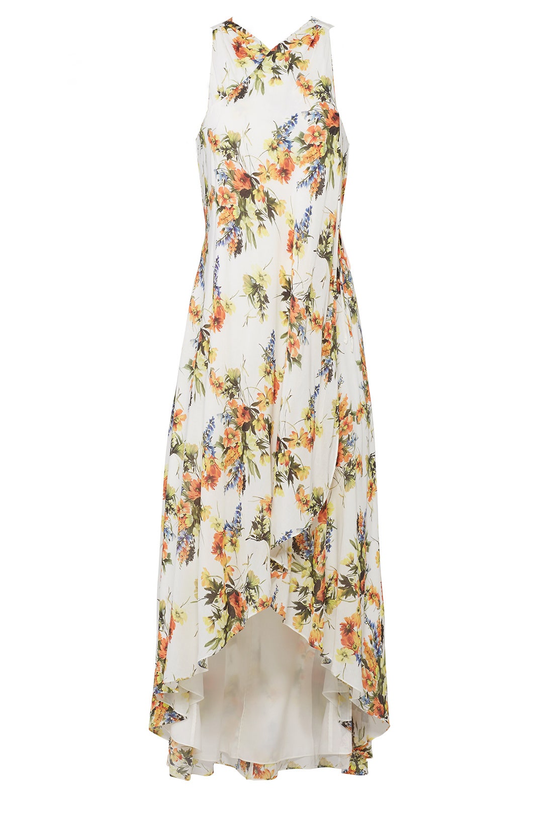 Floral Jane High Low Maxi by Haute Hippie 3