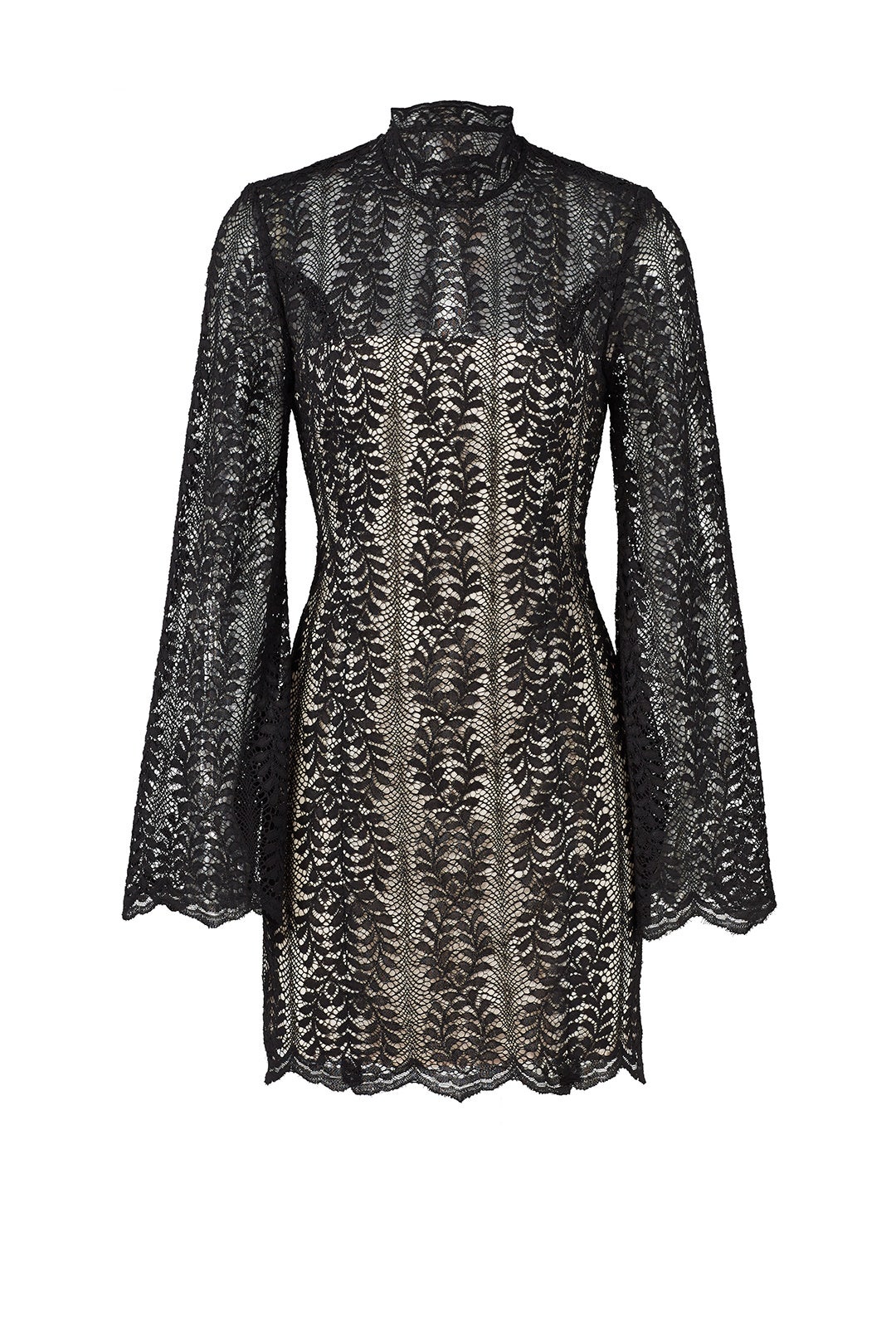 Black Uptown Lace Dress by Keepsake