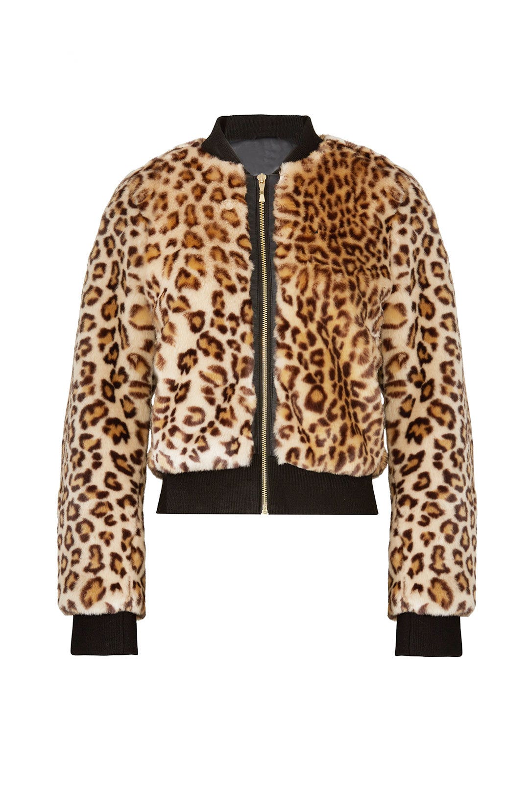 Leopard Faux Fur Bomber by kate spade new york