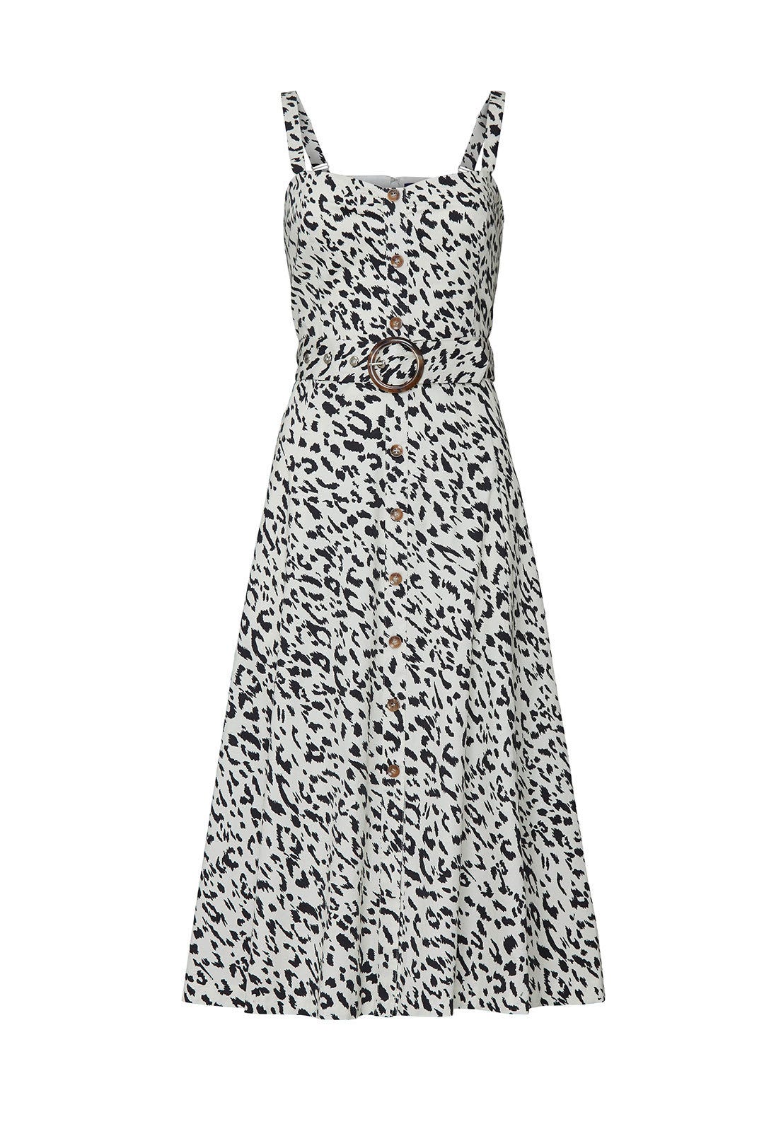 Leopard Fit And Flare Dress by Rachel Rachel Roy 4