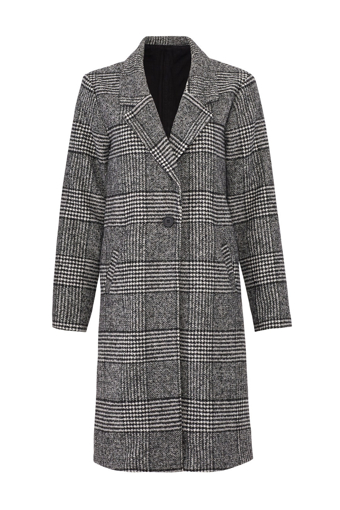 Exotic Check Coat by Shilla 3