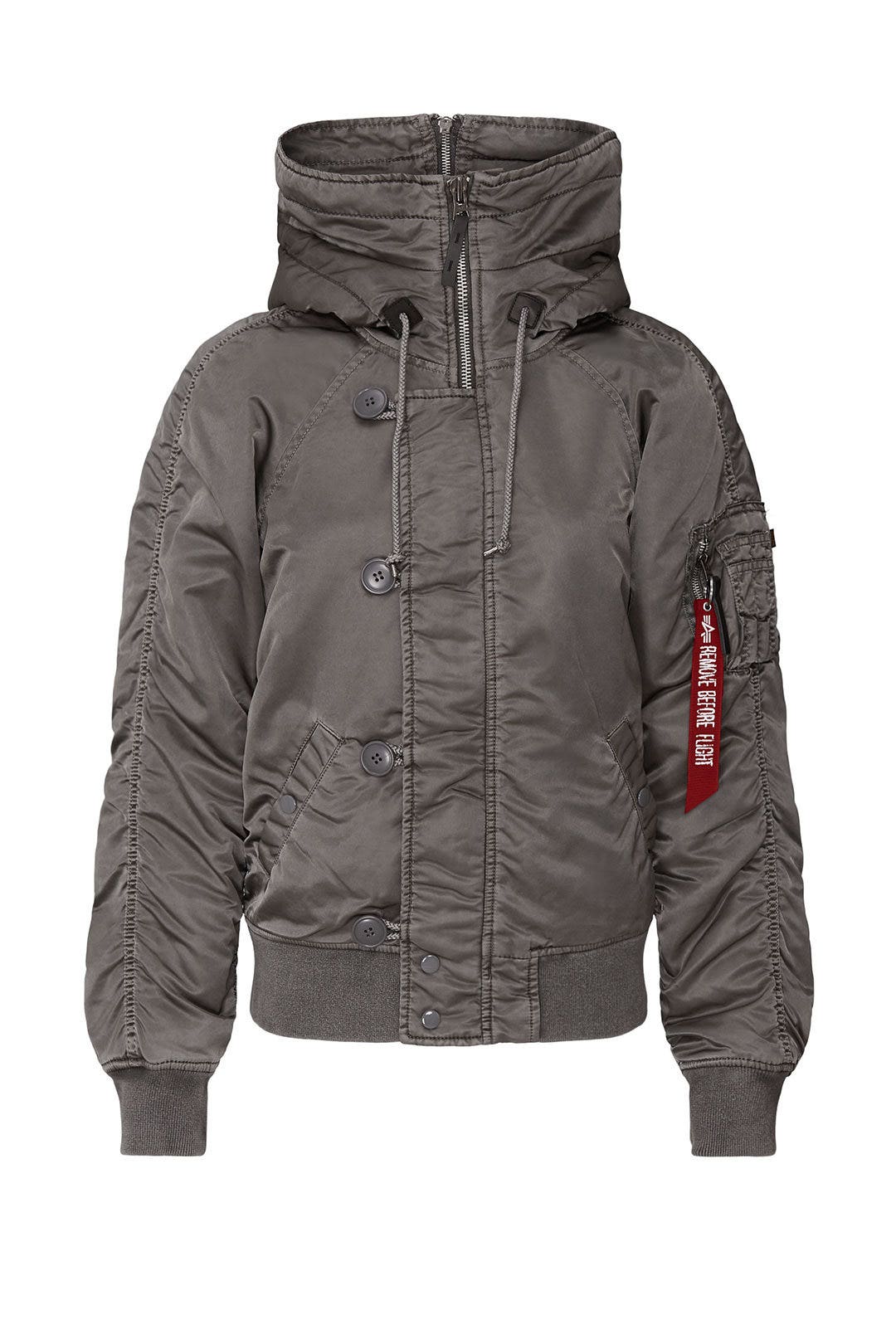 Silver N-2B Battlewash Parka  by Alpha Industries 4