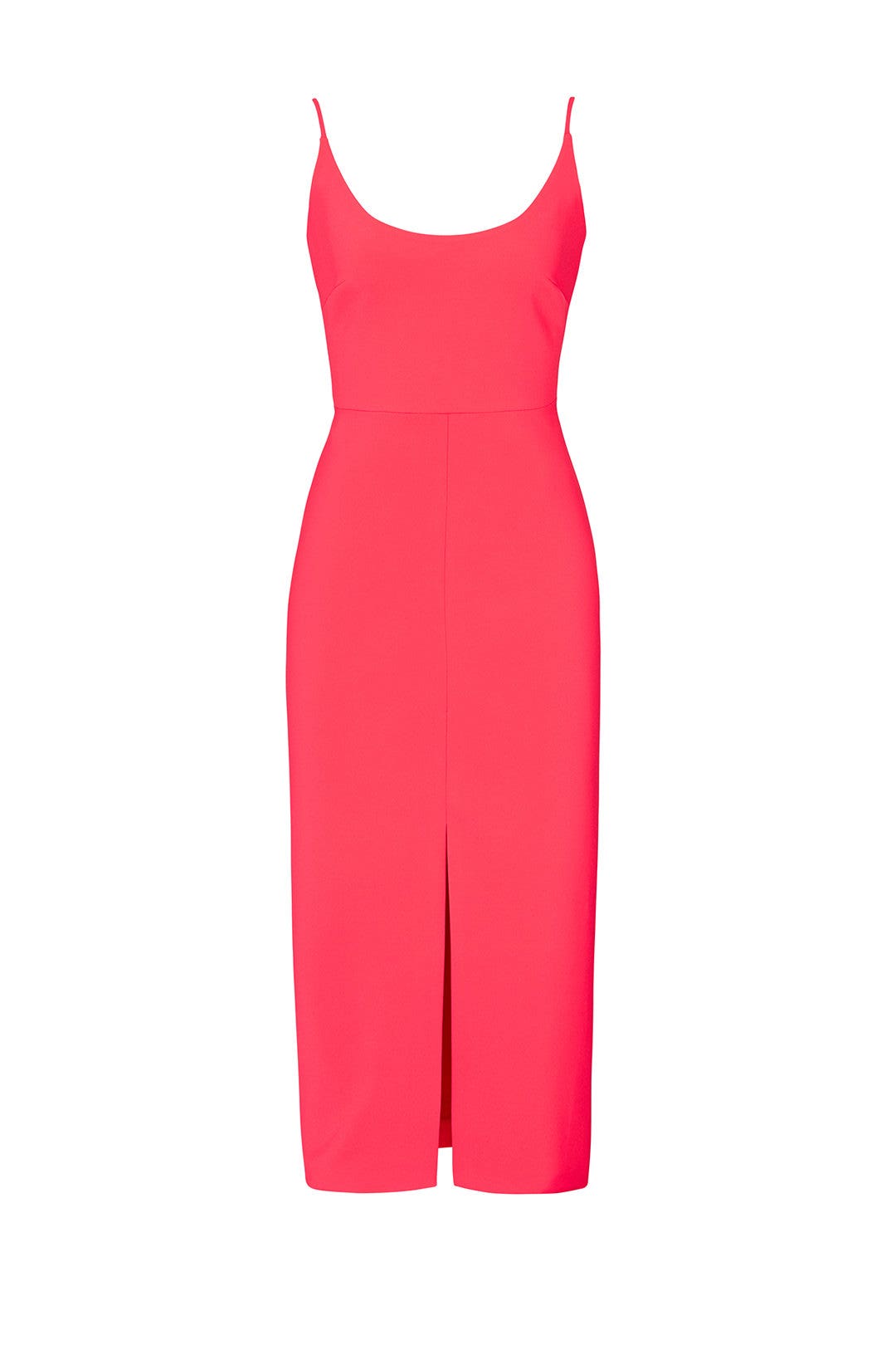 Coral Slip Dress by Christian Siriano 3