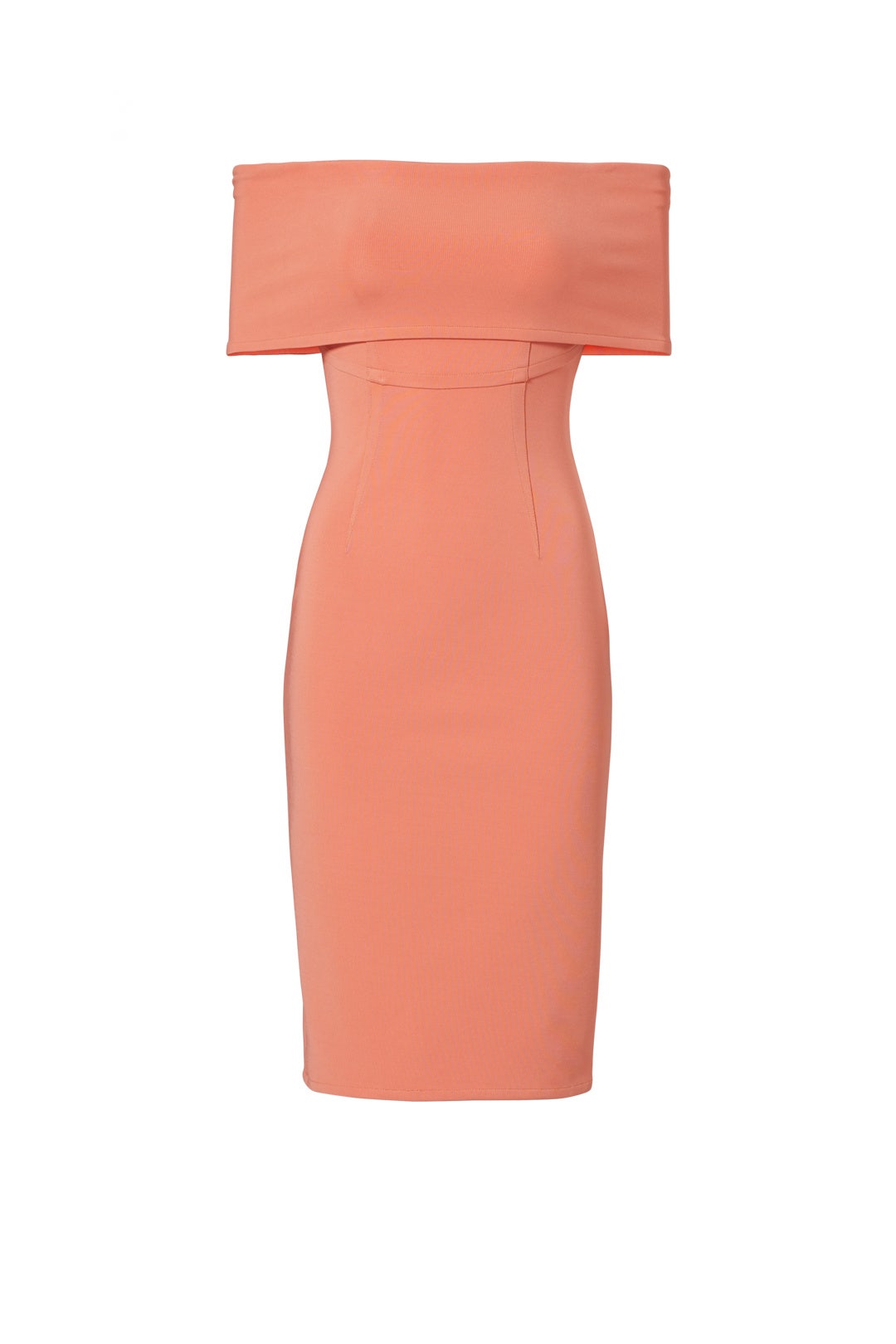 Guava Off Shoulder Dress by Yigal Azrouël