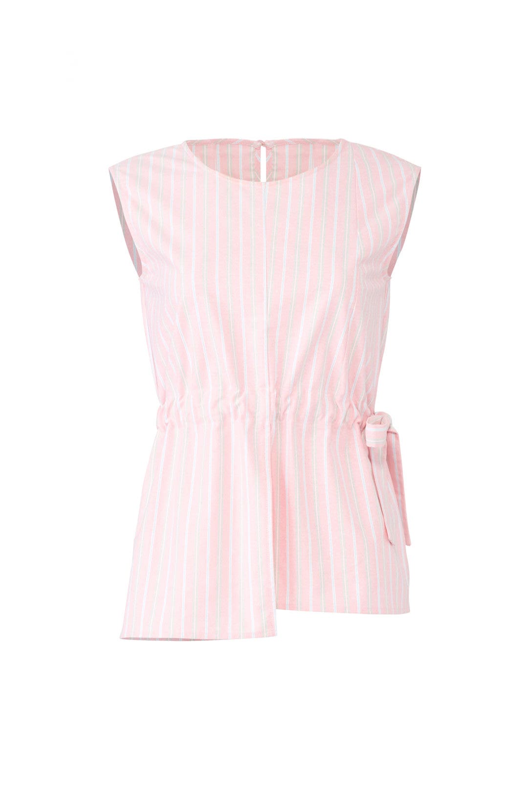 Tie Waist Sleeveless Top by EVIDNT