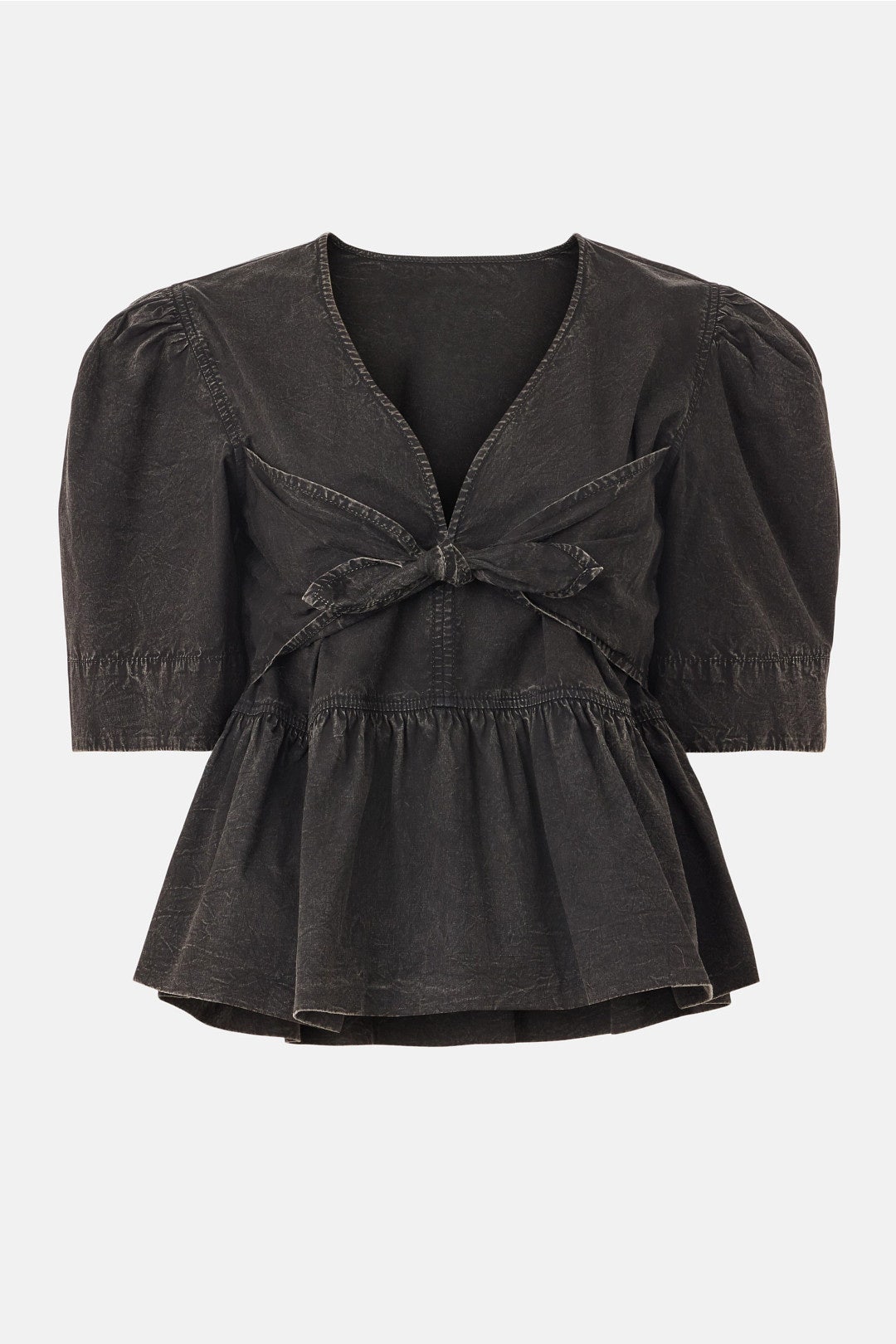 Tie Front Top by GANNI 4