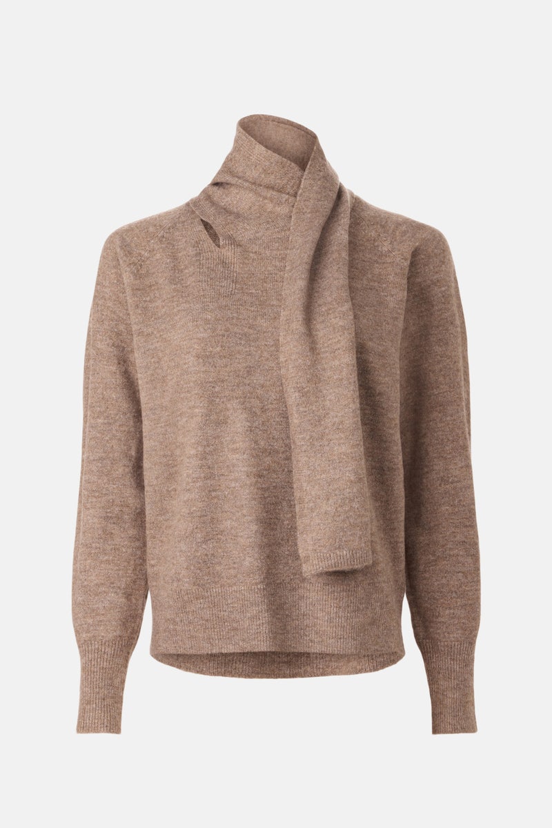 Billie Scarf Sweater by Line + Dot - Photo 4