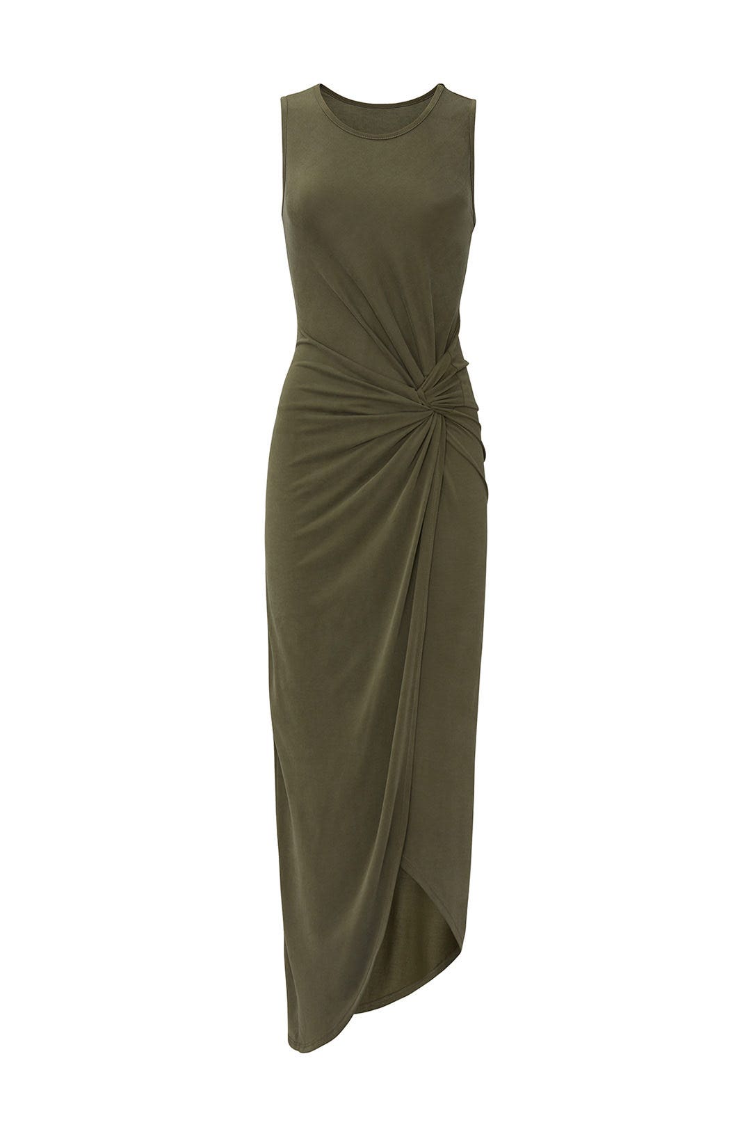 Olive Side Twist Dress by Slate & Willow