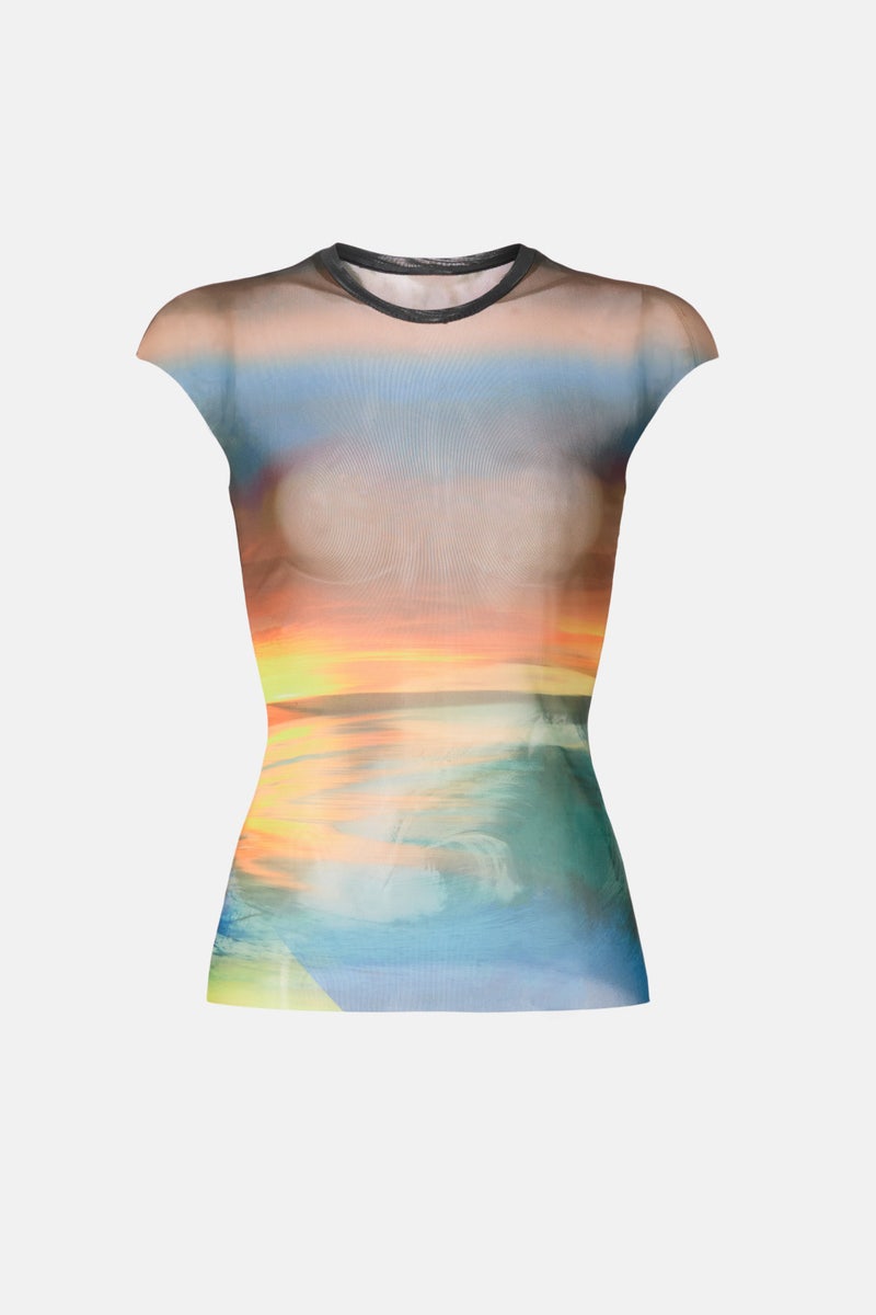 Nina Top Ocean Ombre by AFRM - Photo 4