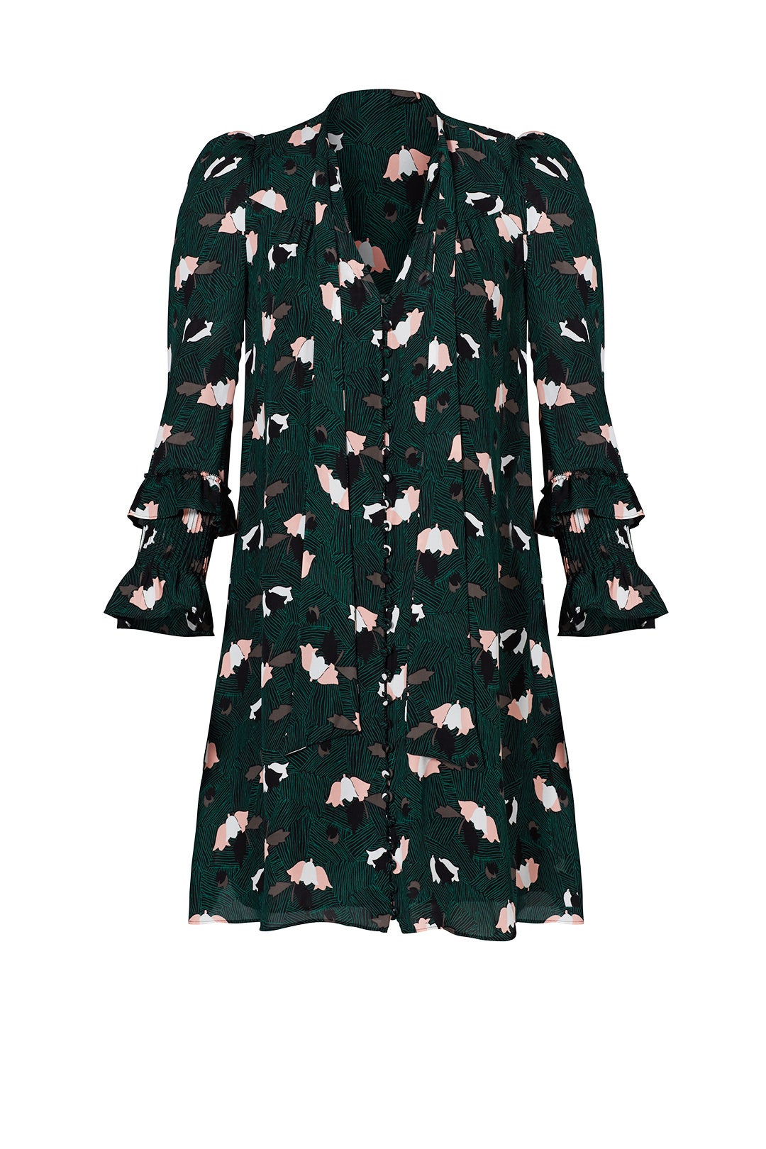 Scribble Printed Dress by Derek Lam 10 Crosby 3