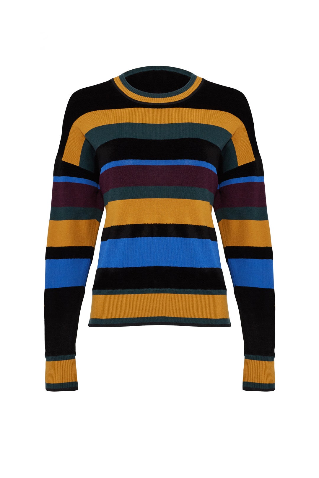 Chenille Stripe Pullover by Jason Wu 3
