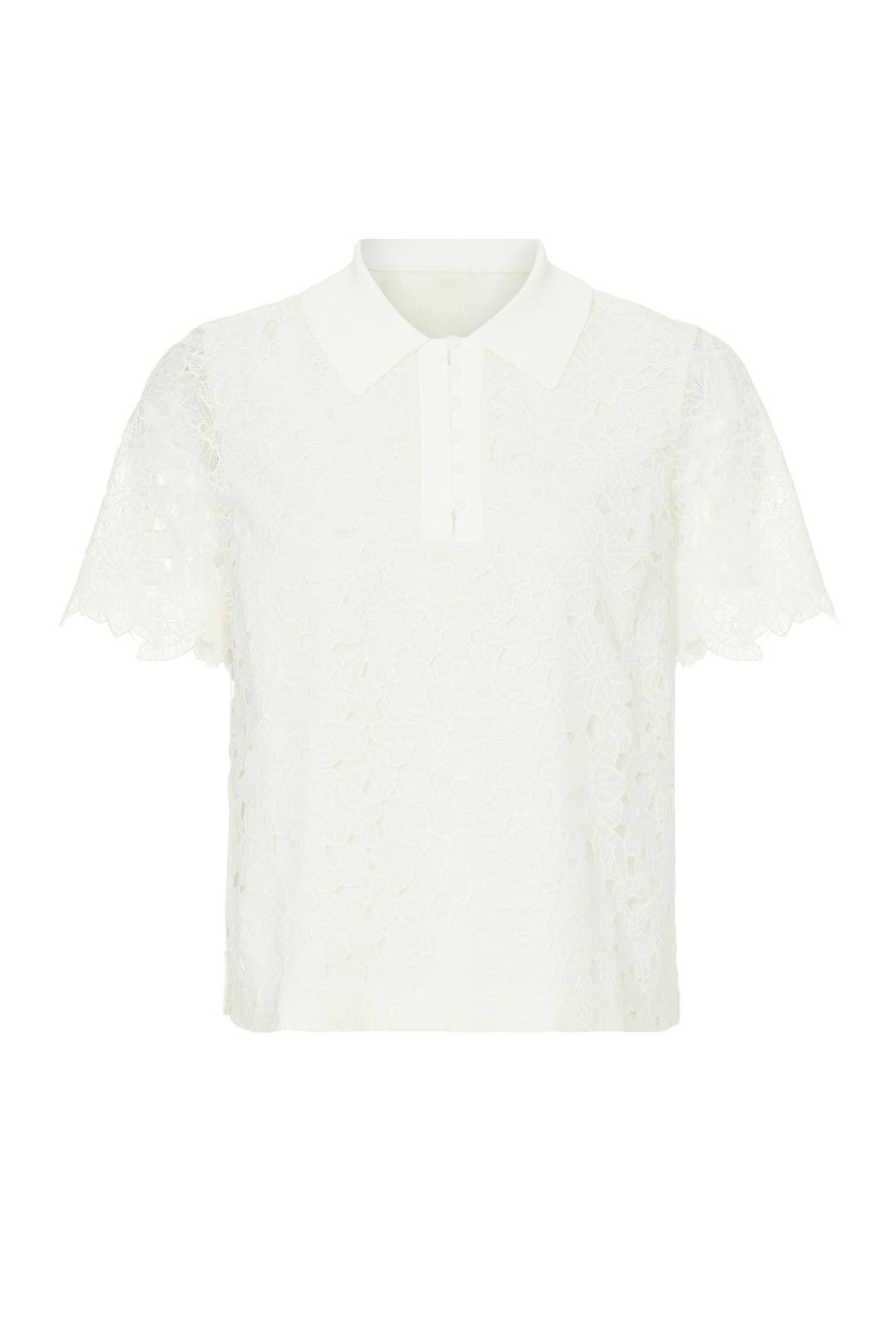 トップス shalom club I DON'T KNOW LACE TOP (GRAY) SHALOM I Don'T Know Lace Top - Gray | International Store