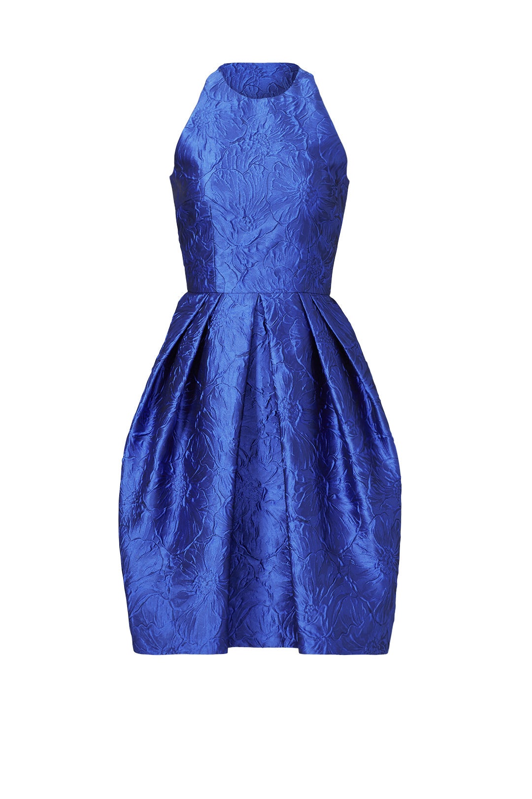 Royal Blue Cutaway Dress by Carmen Marc Valvo 3