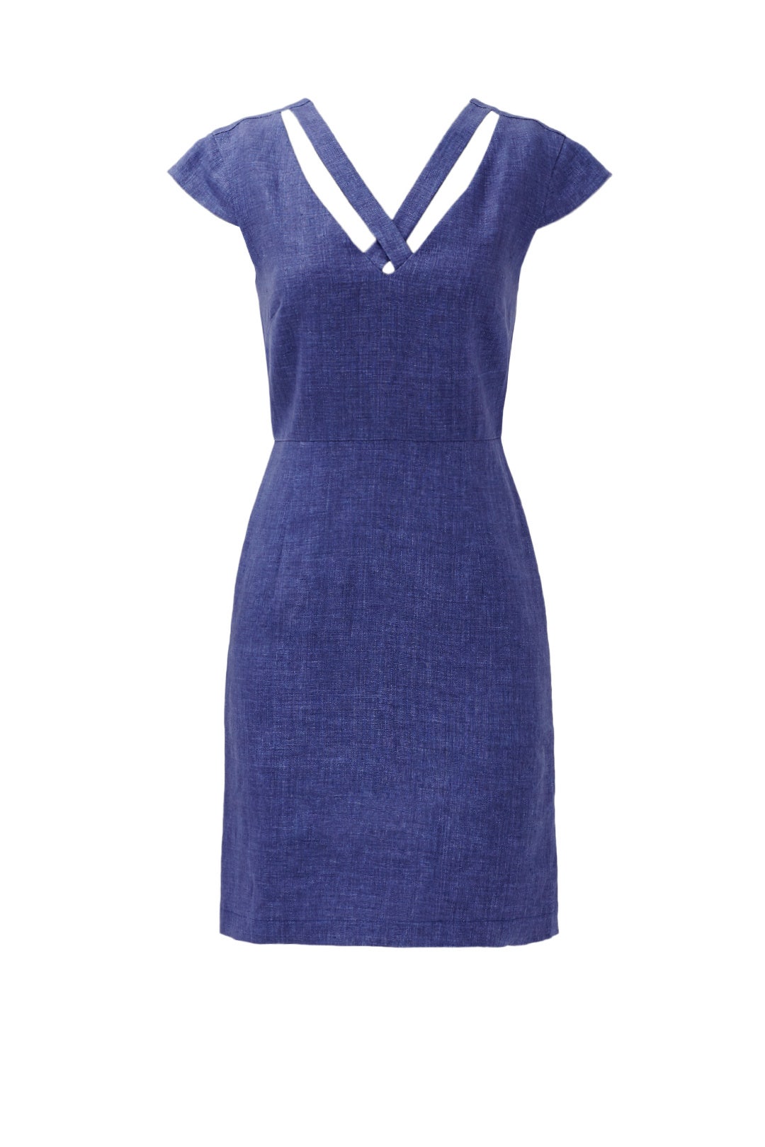 Chambray Hatch Dress by Slate & Willow