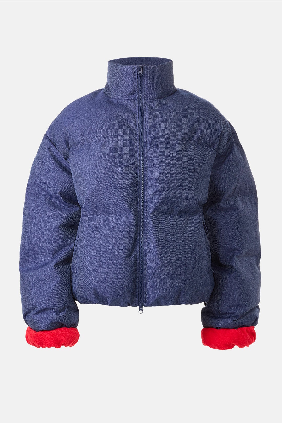 Denim Puffer Coat by T.W.I.N. 4