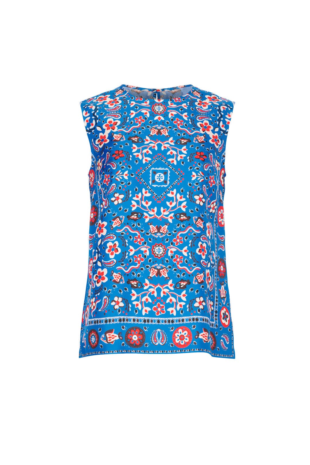 tory burch ruffle shell top