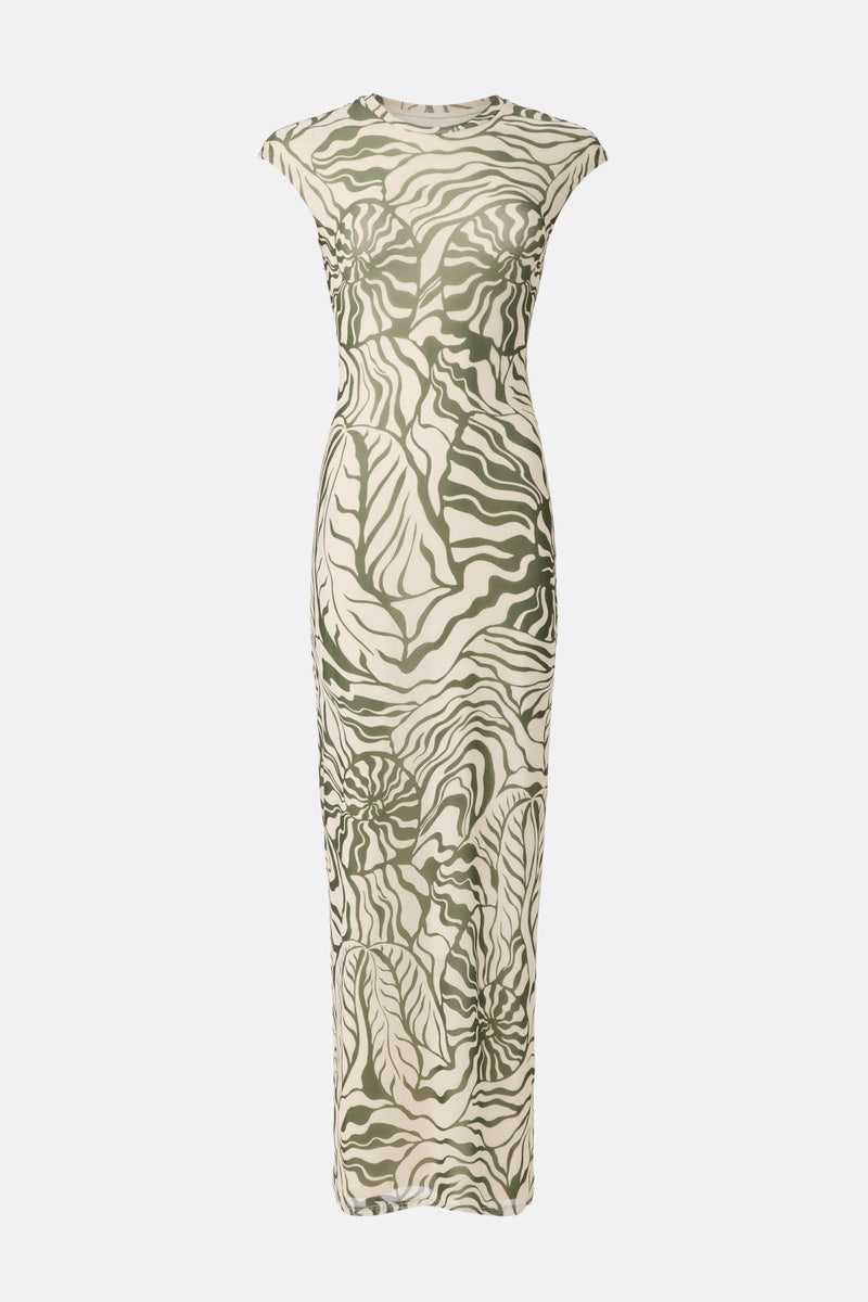 Cody Crewneck Ankle Length Dress by AFRM - Photo 4